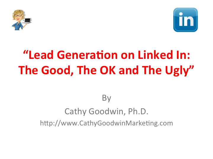 Video: Copywriting To Generate Leads on Linked In